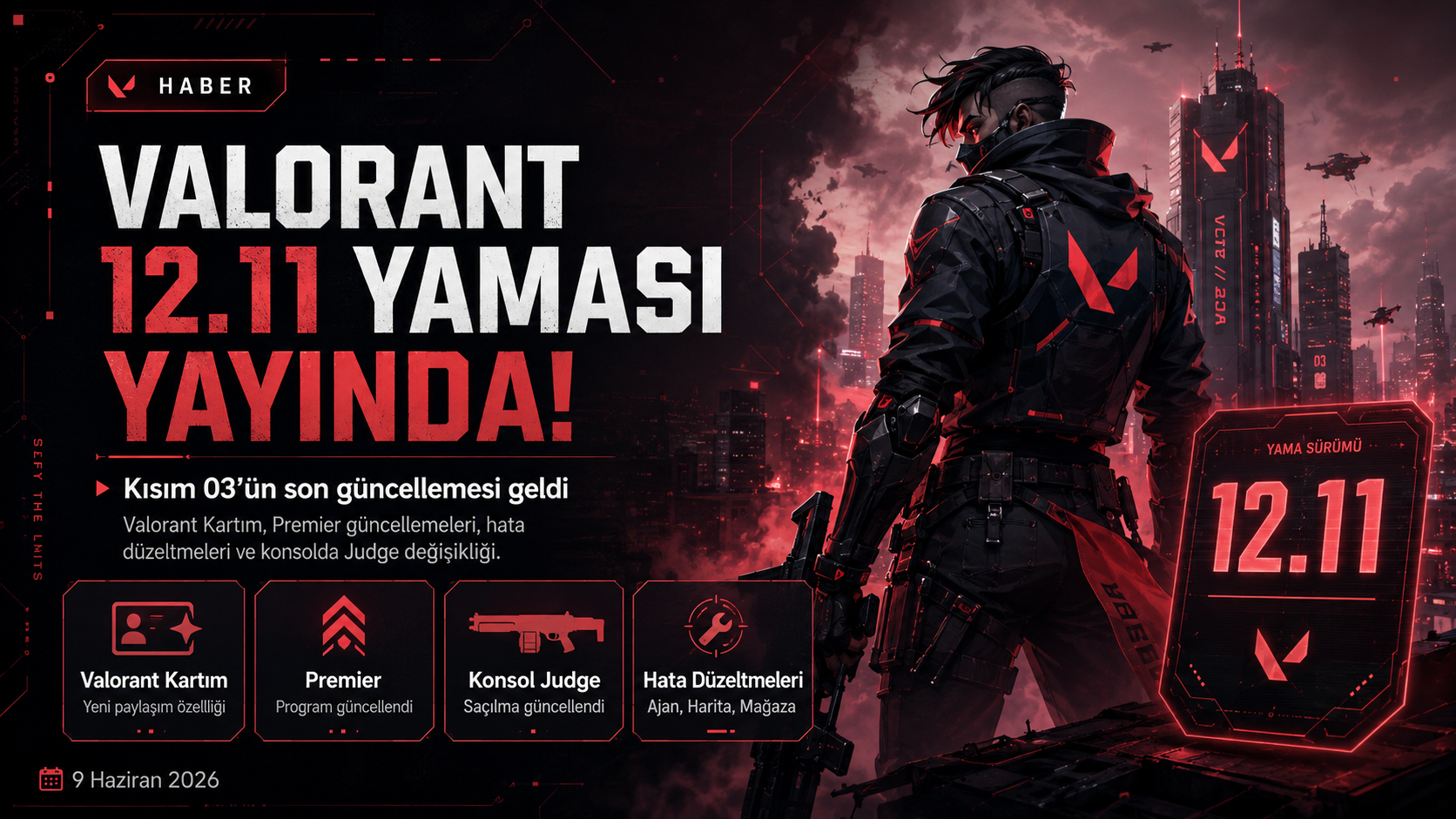 VALORANT 12.11 Yaması Yayında! Kısım 03’ün Son Güncellemesi Geldi