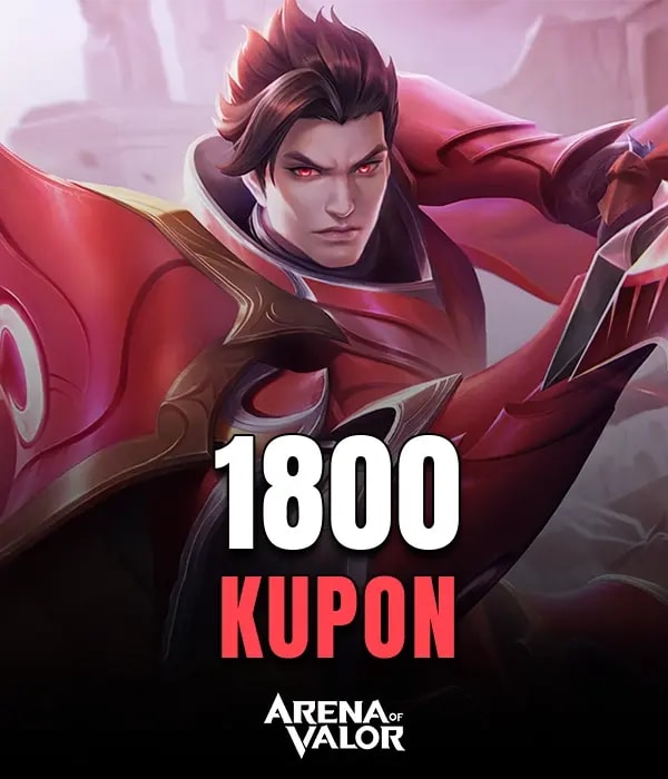 Arena of Valor 1800 Kupon