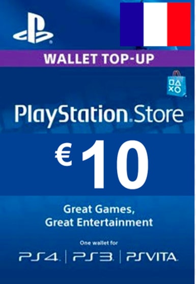 Playstation Network Card (PSN) 10 EUR (France)