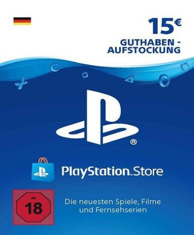 Playstation Network Card (PSN) 15 EUR (Germany)