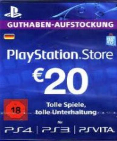 Playstation Network Card (PSN) 25 EUR (Germany)