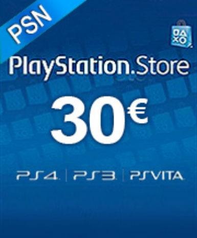 Playstation Network Card (PSN) 30 EUR (Austria)
