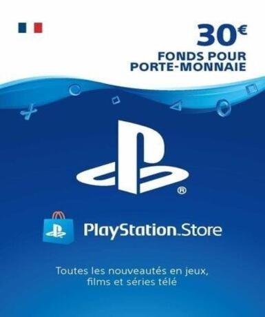 Playstation Network Card (PSN) 30 EUR (France)
