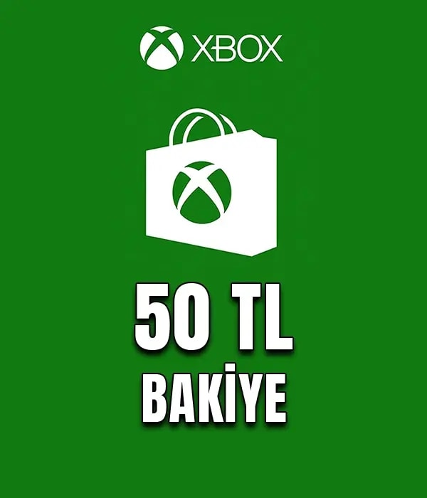 Xbox Live 50 TL Hediye Kart